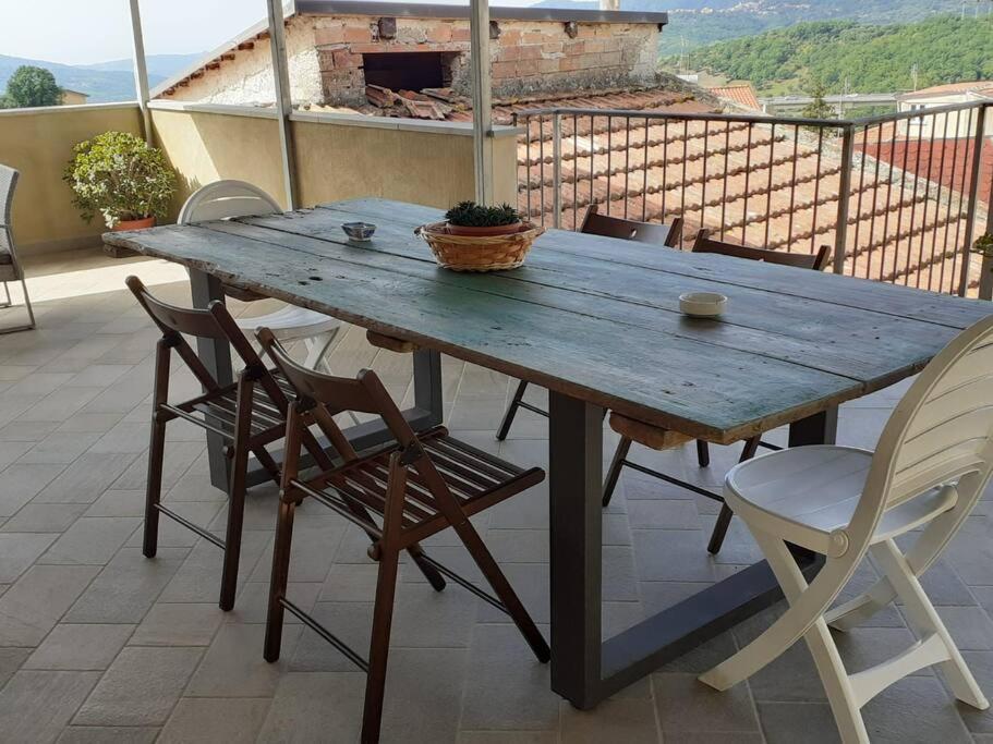 Villa Casa Torre Con Terrazza Panoramica Futani Esterno foto
