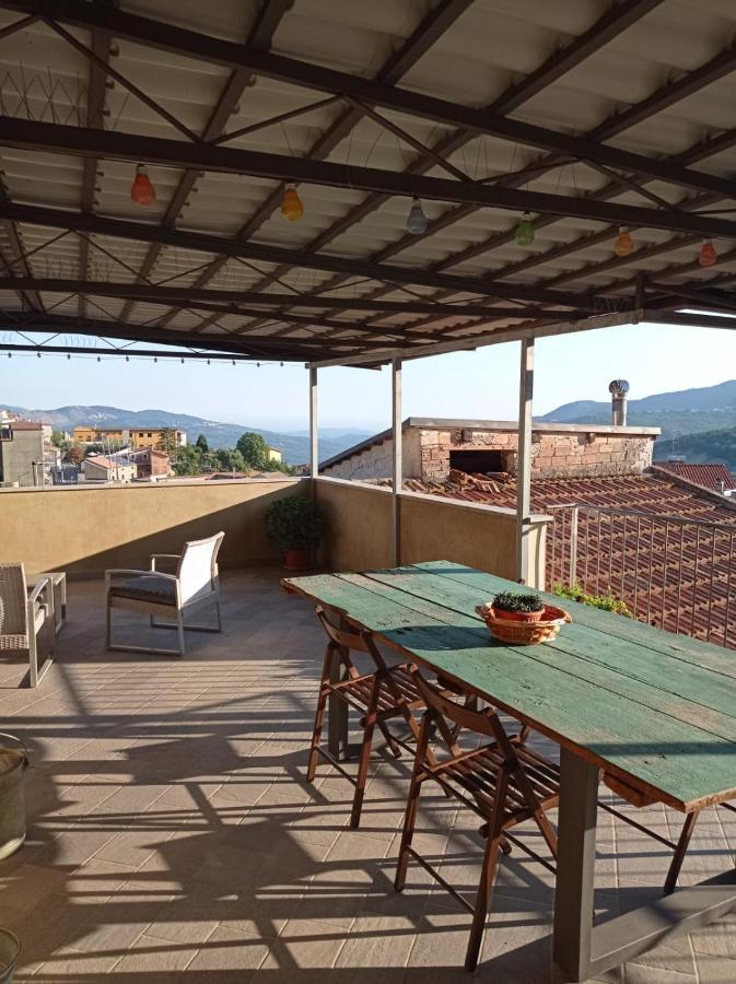 Villa Casa Torre Con Terrazza Panoramica Futani Esterno foto